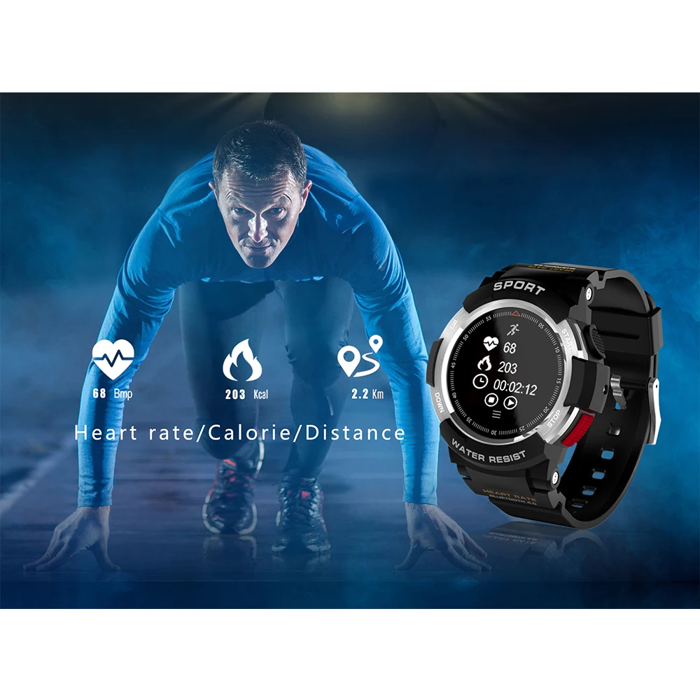 Pаспродажа Уличные Смарт часы для мужчин IP68 Водонепроницаемые Смарт часы монитор сердечного ритма font b gps b font Спорт фитнес трекер для Android IOS