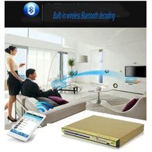 KYYSLB 220V домашний аудио RMVB HD Bluetooth DVD EVD плеер супер декодирование vcd плеер 1080 четыре/восемь ядер Bluetooth плеер