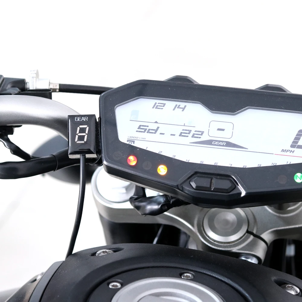 Мотоцикл Ecu прямое Крепление 1-6 скорость шестерни дисплей индикатор для Kawasaki ER6N Z1000SX Ninja300 Z1000 Z800 Z750 versys 650 Z400