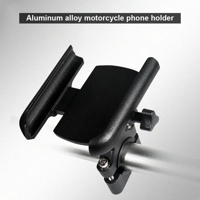  Vmonv Upgrade Universal Metal Chargable Motorcycle Rearview Mirror Cell Phone Holder Stand Support 