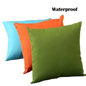 

Waterproof Garden Cushion Furniture Cane Pads Bench Outdoor Seat Cushion Back Cushions 45x45CM Include PP Cotton Filling