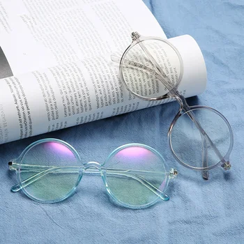 

Vintage Square Round Glasses frame retro Female Frame Clear lens Eyeware Brand Designer eyeglasses eyewear gafas De Sol Gafas