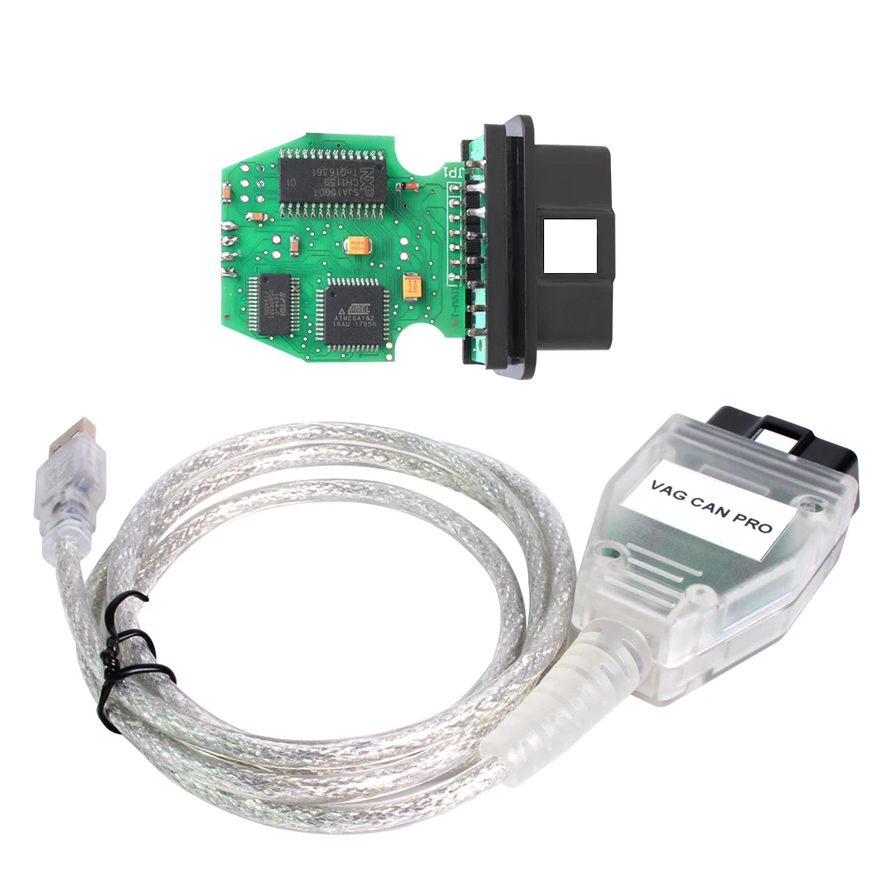VAG CAN PRO V5.5.1 with FTDI FT245RL Chip VCP OBD2 Diagnostic Interface USB Cable Support Can Bus UDS K Line | Автомобили и