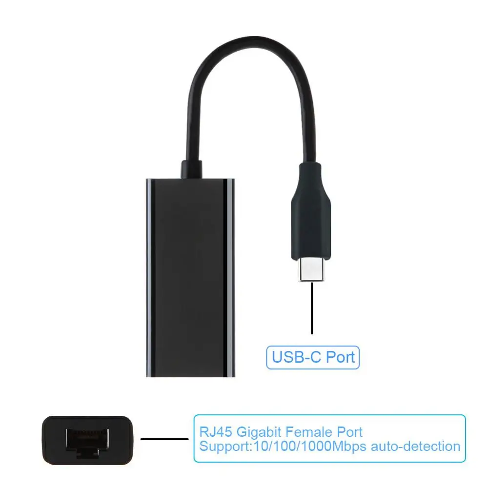 Lcone USB C Gigabit Ethernet Rj45 Lan адаптер usb type C к USB 3,0 концентратор 10/100/1000M сетевая карта для MacBook ChromeBook