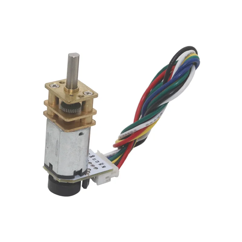 DC мотор двигатель 6V с редуктором скорости вращения Micro Gear с металлическим коническим кодер-кодировщиком GA12-N20 (art.: 7a71f9f48) - 7a71f9f48