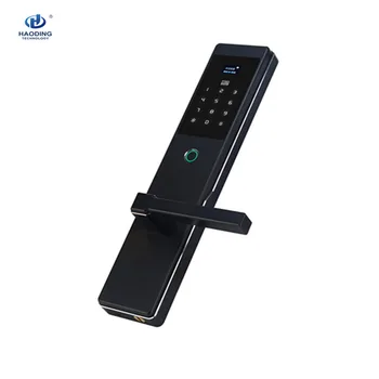 

Anti-Theft Fingerprint Password Card Unlock Smart Front Door Lock Lock