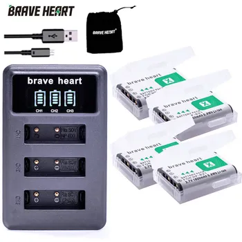 

4x Bateria NP-BX1 NPBX1 np bx1 battery for Sony DSC-RX100 DSC-WX500 HX300 WX300 HDR AS100v AS200V AS15 AS30V AS300 M3 M2 HX60