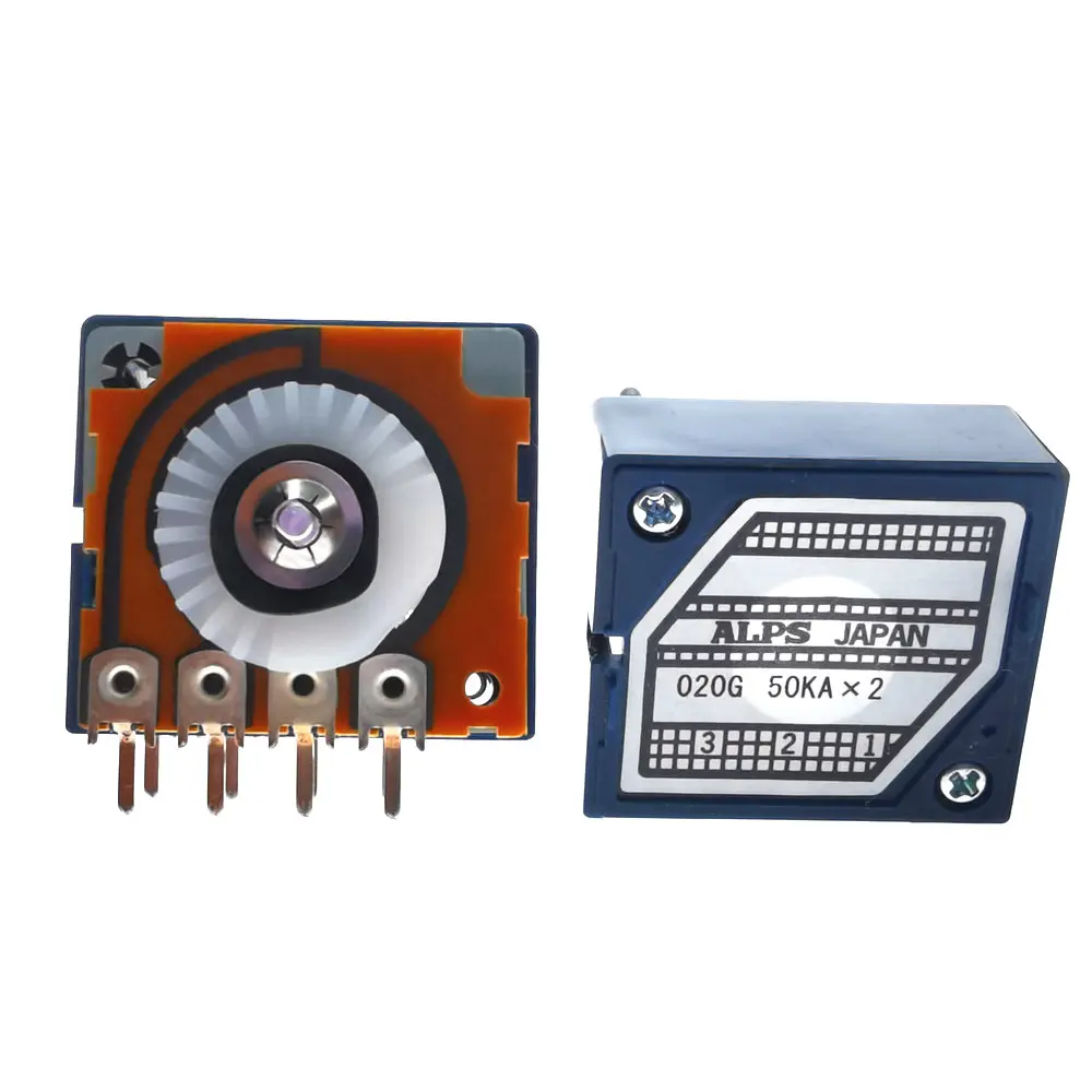3 шт. RK27 8PIN Горячее предложение Япония ALPS RK271 50K 100K цветок с фокусным расстоянием 25
