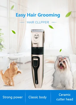 

Professional Pet Dog Hair Trimmer Animal Grooming Clippers Cat Cutter Machine Shaver Electric Scissor Clipper Haircut Artifact