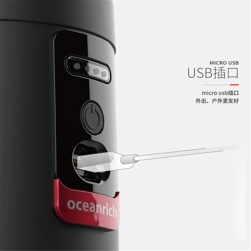 USB зарядка кофемолка электрическая портативная кухонная для эспрессо с