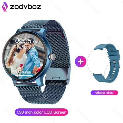 HD Bluetooth Call Smart Watch Women Heart Rate Blood Pressure Monitor Smartwatch For Android IOS Men Watches Support Hebrew