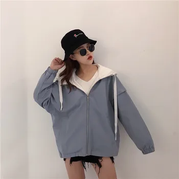 

2020 Spring and Fall New Coat Female Top Autumn Port Taste Baseball Uniform Tide Female Jacket Women Coats and Jackets