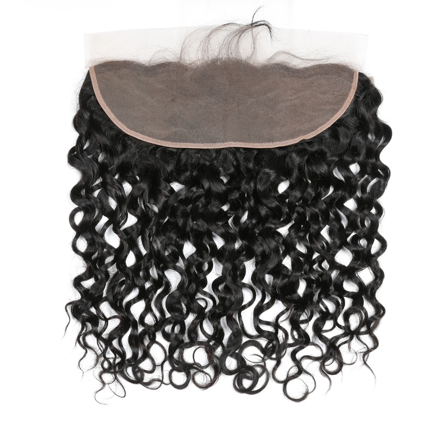 Peruvian Water Wave Frontal 100% Human Hair 13X4 13X6 Lace Frontal Swiss Lace Alianna Hair Lace Frontal 8-22inch Remy Hair