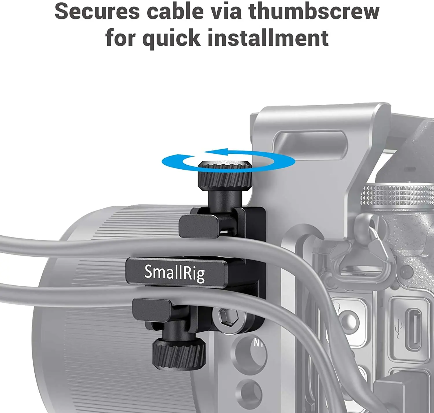 Braçadeira de Cabo Smallrig para o Diâmetro do Apoio Cabos de Várias Espessuras ao Mesmo 2 da Espessura de 2-7mm Universal Tempo Bsc2333 - Image 3