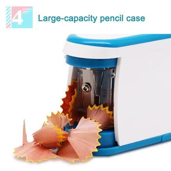 

Automatic Electric Pencil Sharpener Sacapuntas Electrico School Stationery PR Sale