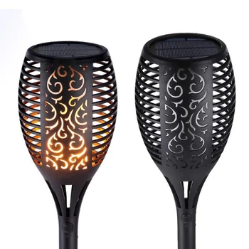 

1/2/4/6 Pcs Solar Power Torch Flickering Flames 12 LED Lights Waterproof Garden Decoration Lamp TSH Shop