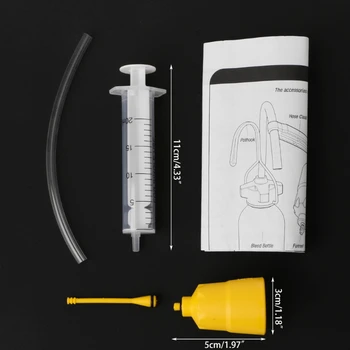 

1Set Bicycle Disc Brake Oiling Tool Oil Plug Funnel Bleed Kit For Shimano Tektro Whosale&Dropship