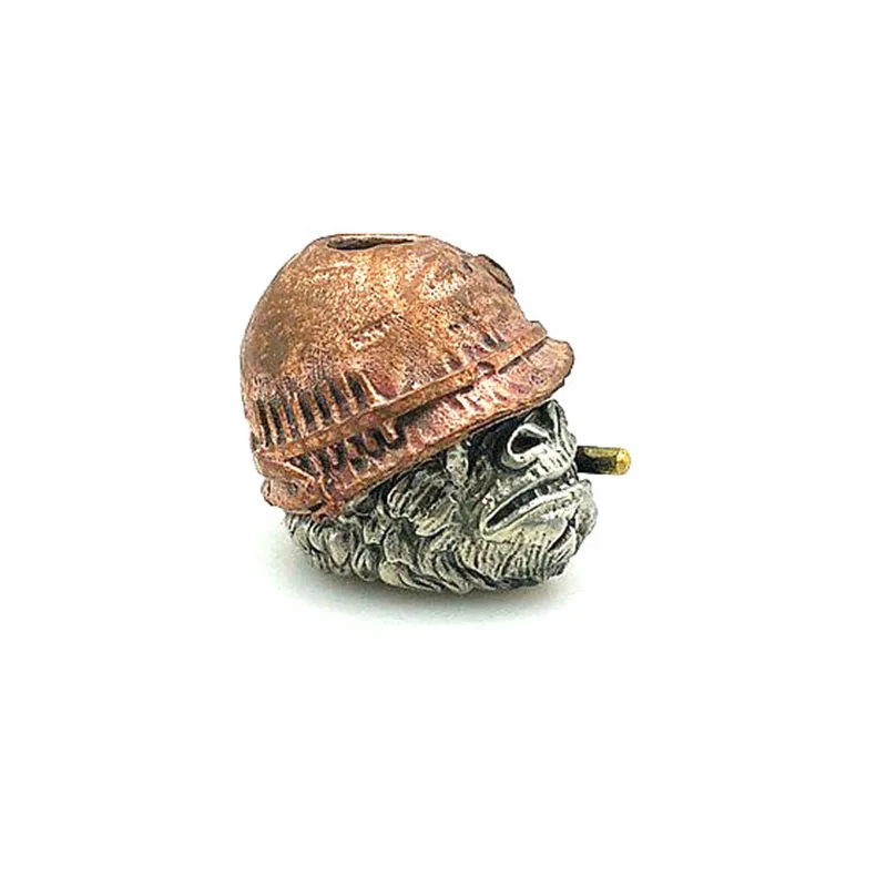 Outdoor Accessories White Brass Copper Monkey Knife Beads