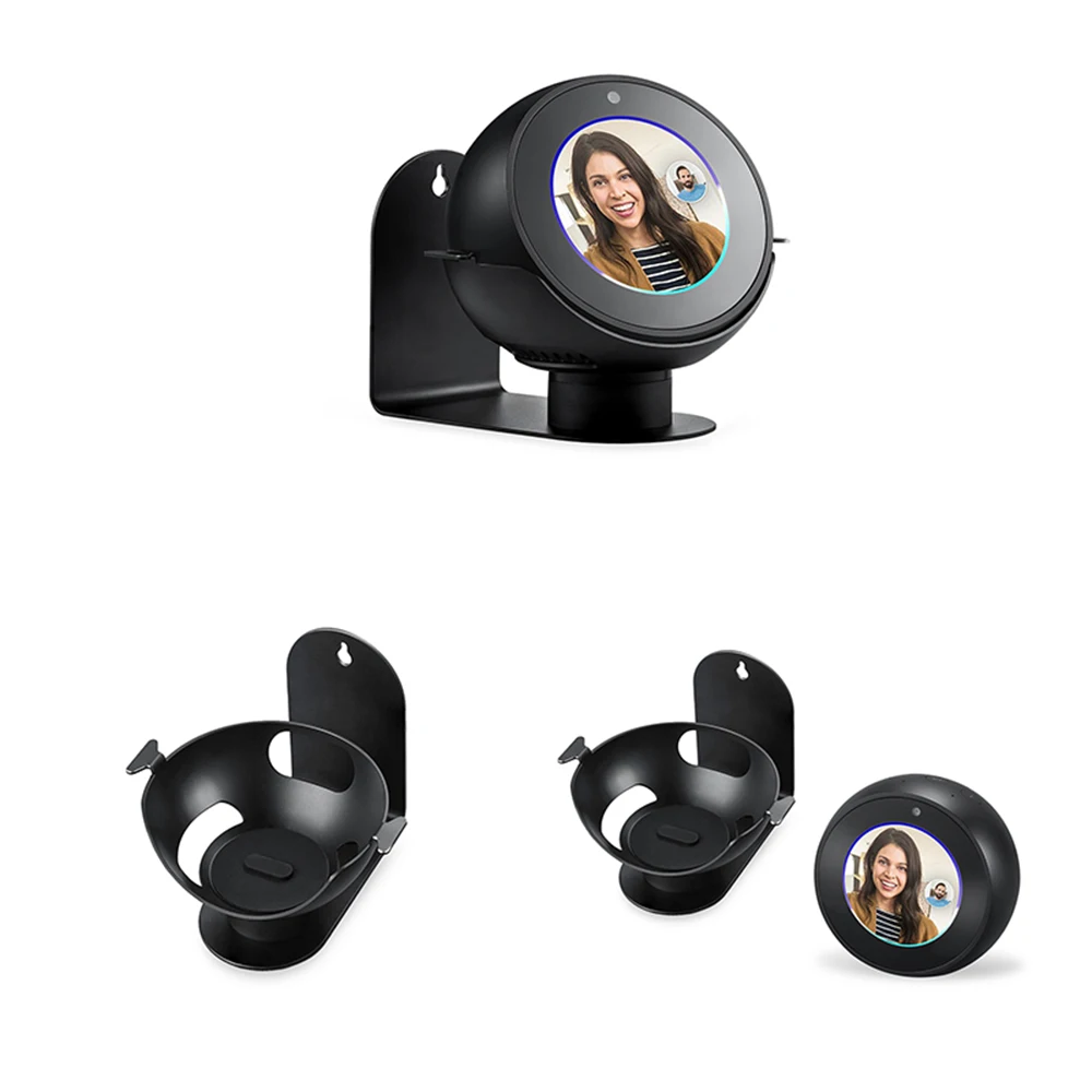 

For Echo Spot wall mount swivel bracket 360 degree high quality aluminum alloy rotating bracket Echo Spot adjustable bracket