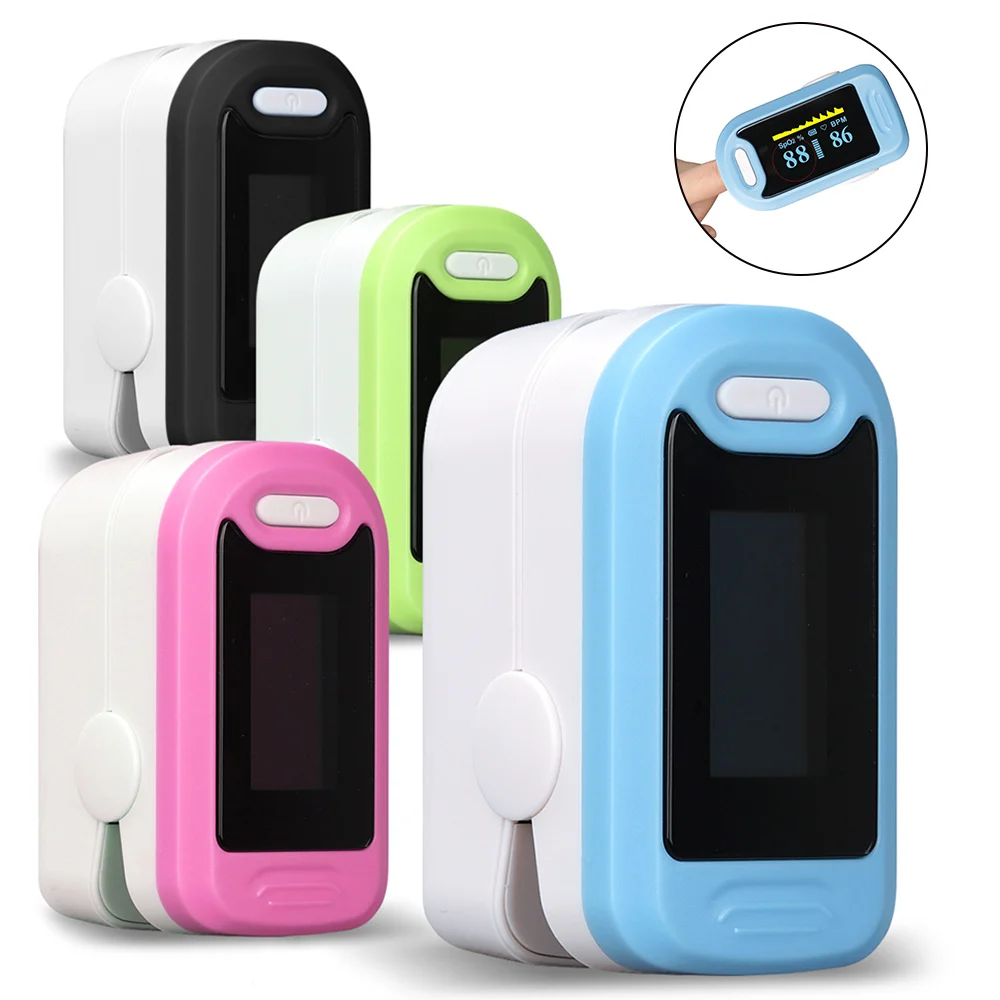 Portable Finger Oximeter Medical Equipment OLED Pulse Oximeter SPO2 PR Apparatus Saturation Meter Home Heart Rate Monitor