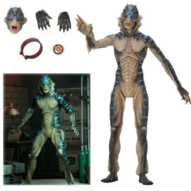

Original NECA The Shape of Water Amphibian Man Movable Action Figure Collectible Model Toys Dolls Gift
