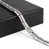 Women Men 99.99% Titanium Germanium Beads Bracelet Balance Body 2021 Chrismas Health Gift 2