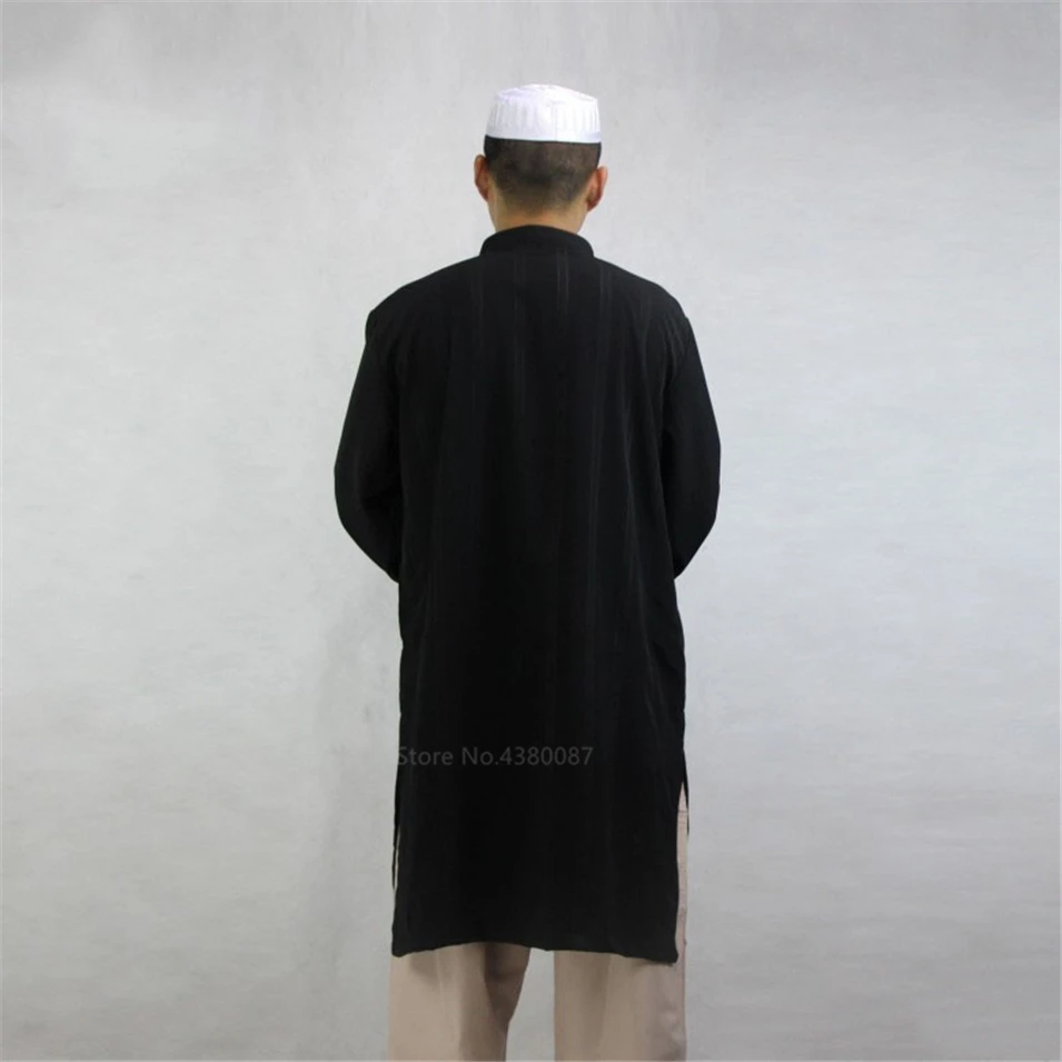 Мужская мусульманская одежда в арабском и арабском стиле; Новинка; jubba thobe abaya; Пакистанская Исламская одежда; Рамадан; традиционный теплый повседневный костюм в этническом стиле