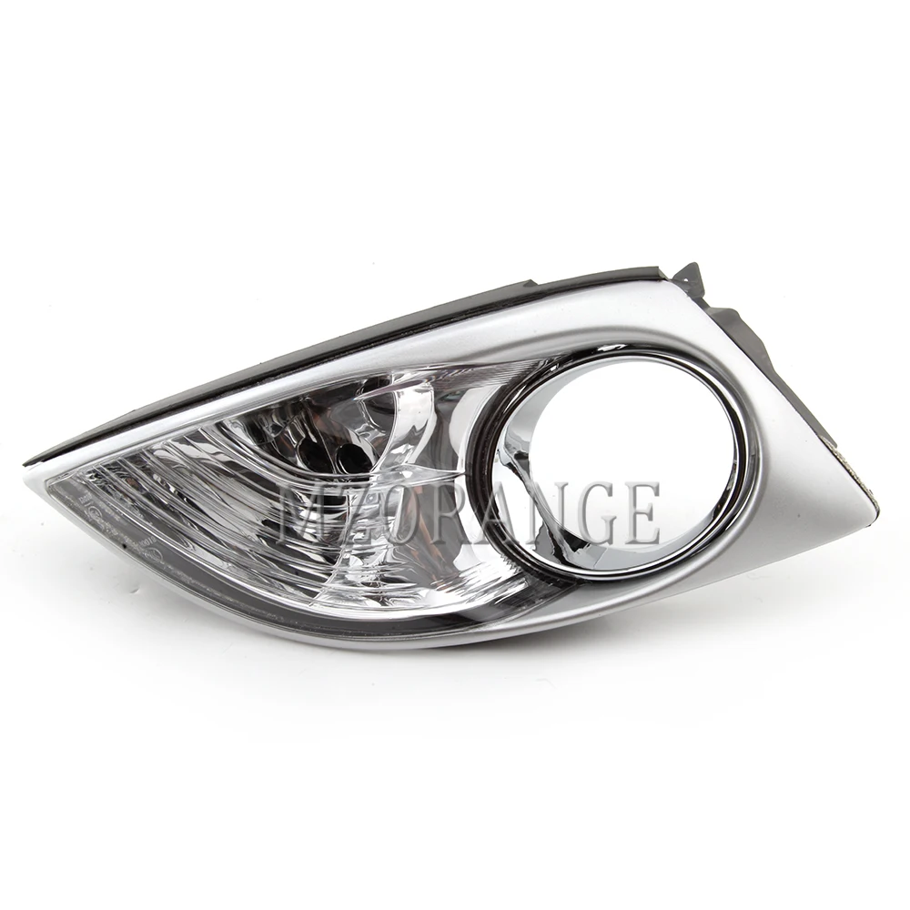 Для Mazda CX7 CX-7 2009 2010 2011 противотуманный светильник s головной светильник s крышка противотуманных фар противотуманный светильник крышка головной светильник противотуманная фара рамка противотуманный светильник рамка - Цвет: R