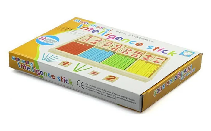 Математическая игрушка деревянные математические числа игровые джойстики обучающая игрушка головоломка детский Обучающий набор