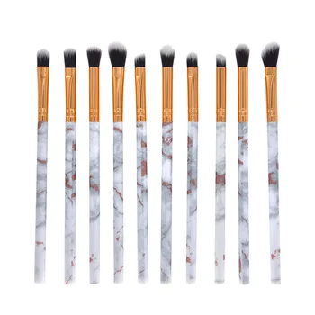 

10 Pcs Makeup Brush Set Professional Face Eye Shadow Eyeliner Foundation Blush Lip Makeup Brushes Powder Liquid Cream Cosmetics