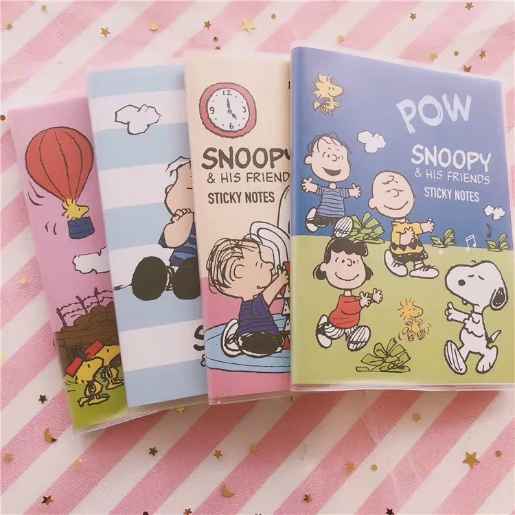45 страниц Peanuts Rogue Dog мультфильм Kawaii блокнот щенок офисная бумага для заметок милый студенческий канцелярский дневник резиновая Обложка Блокнот