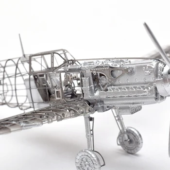 

1/72 BF 109 E-4 Messerschmitt Full PE Model Jasmine Fun 3d Metal Diy Miniature Kits Puzzle Toys Splicing Hobby Building