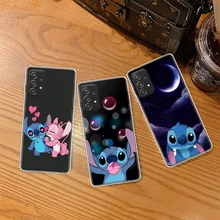 

Cartoon Cute Stich Stitch Phone Case For Galaxy S20 FE S21 Ultra S10 Lite S9 Plus S8 S7Edge Coque Samsung J8 J6 J4 Cover