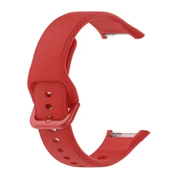 Silicone Wristband Strap for Smartwatches - Universal Fit and Stylish Accessory (Red)