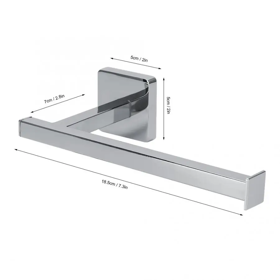 Bathroom Suction Hanger Wall Mounted Rack Toilet Roll Paper Bathroom Tissue Storage Shelf Paper Towel