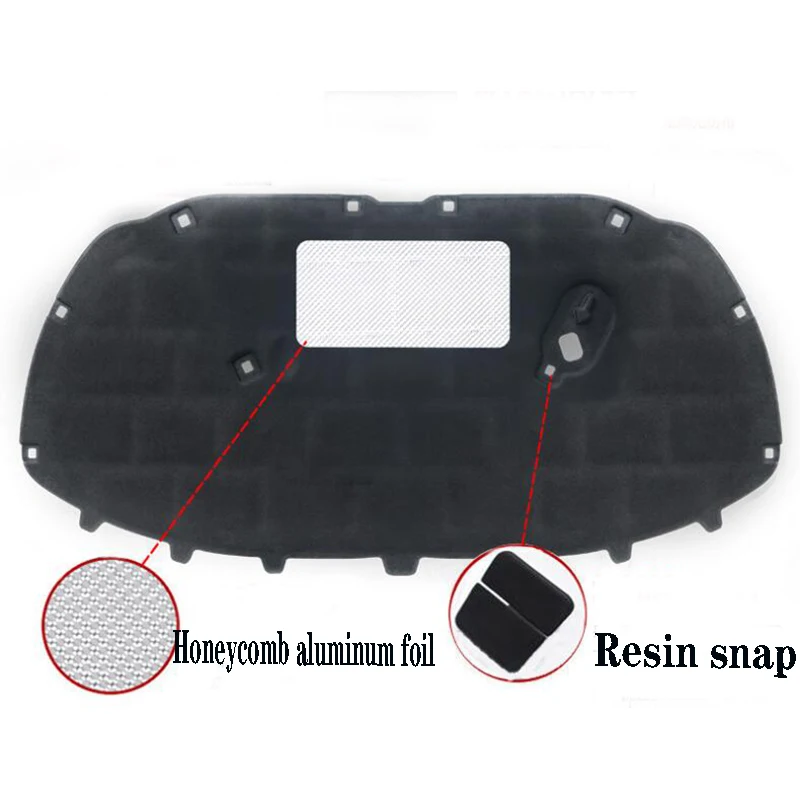 for Volkswagen 11-18 new Polo hatchback GTI engine hood polo Original car heat insulation cotton Soundproof cotton
