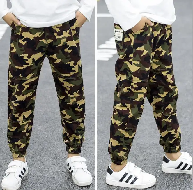 Военные брюки для подростков 3-14 лет; Одежда для мальчиков; новые детские камуфляжные брюки; детские брюки; брюки для мальчиков; камуфляжные брюки; военные брюки для мальчиков - Цвет: Camouflage