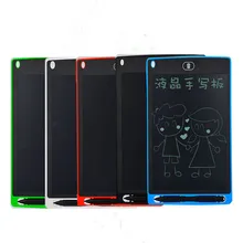 4.4 Polegada lcd placa de escrita tablet crianças escrita almofada desenho pintura placa gráfica presente criança criatividade imaginação