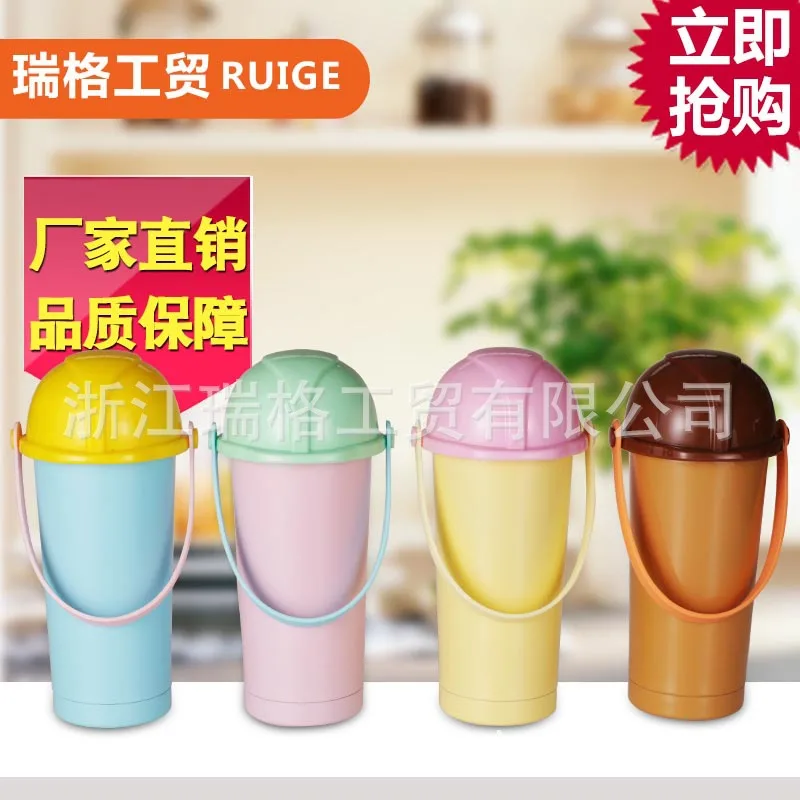 

New Style Fun Creative Safety Helmet Vacuum Bottle Handle Portable Heat Resistant Insulated Stainless Steel Bottle Safety Helmet