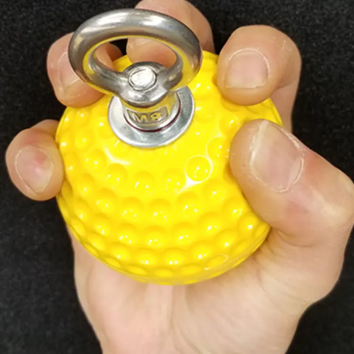 Climbing Pull Up Power Ball Hold Grips Durable Non-Slip Hand Grips Strength Trainer Exerciser SMN88