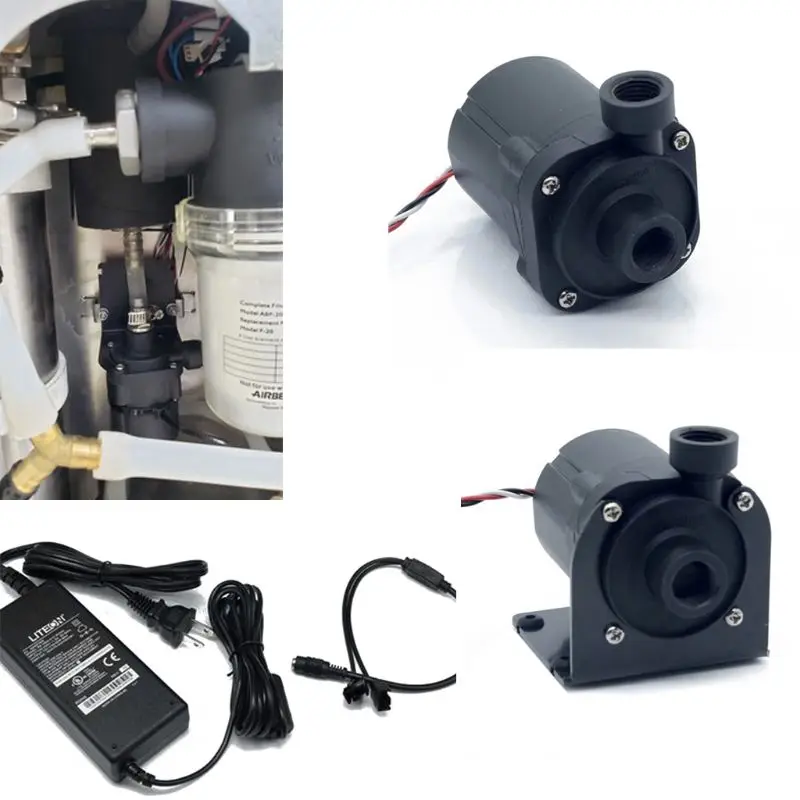 SC600 12V 10W DC Water Pump 600 L/H Damping Ceramic Shaft Core Dropshipping | Компьютеры и офис