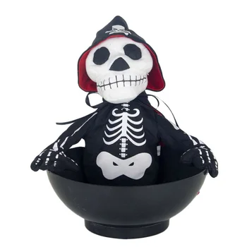

Funny Skull Halloween Fun Candy Dish Household Candy Dish Spoof Ghost Halloween Festive Party Supplies