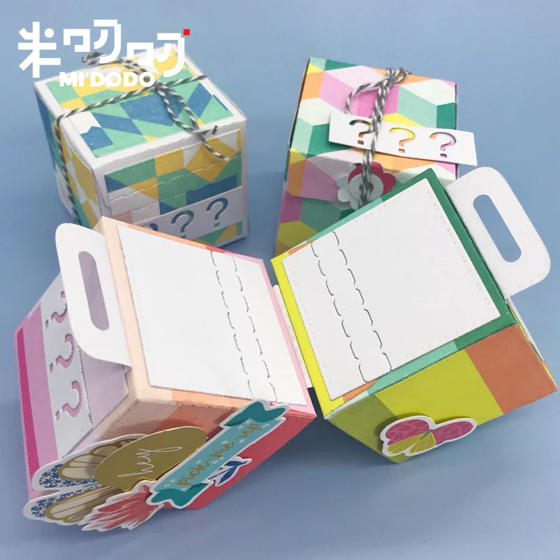 Mystery Prize Cutting Dies Small Size 2020 for Scrapbooking Gift Surprise Box Photo Album Midodo New Metal | Дом и сад