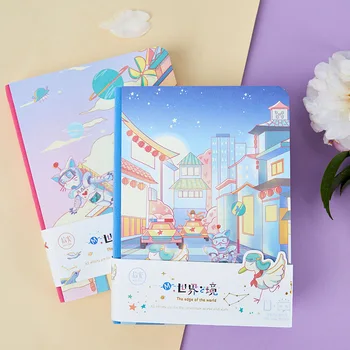 

"Fantasy Cat" Cute Monthly Planner Study Agenda Notebook Pocket Diary Freenote Journal Stationery Gift