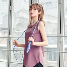 Сетчатая красная летняя ультратонкая Женская быстросохнущая футболка с круглым вырезом без рукавов для бега, фитнеса, йоги, спорта, Женский спортивный жилет