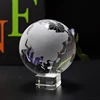 Bola de globo de cristal Feng Shui, mapa del mundo, esfera Global, decoración del hogar, accesorios, regalo de artesanía de cristal ► Foto 2/5