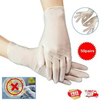 

Disposable Nitrile Gloves Powder Free Non Latex Non Vinyl Food Grade Waterproof Allergy Free Disposable Safety Work Gloves