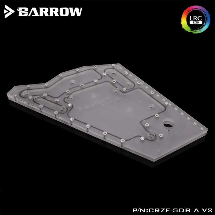 70% OFF  Barrow Acrylic Board as Water Channel use for Cooler COUGAR Conqueror Computer Case use Both CPU an