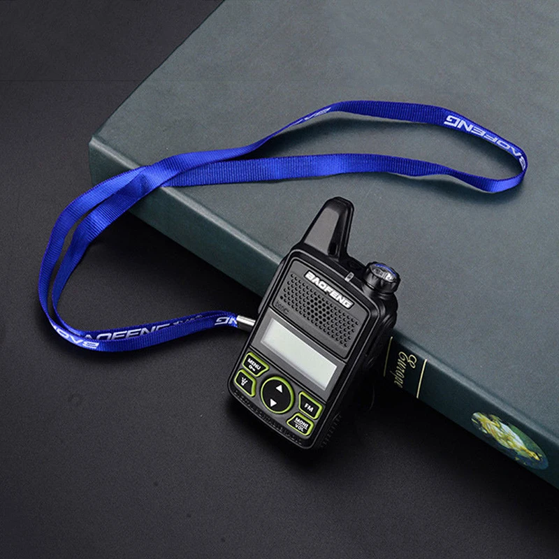 2 × 2-Way радио BF-T1 Walkie Talkie Mini Long Range FM UHF 400-470MHz US EU штекер приемный ток: ≤380m A