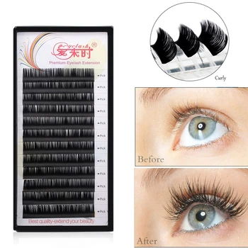 

Eyelashes Extension Individual Maquiagem Cilios Eyelashes B/C/CC/D Curl Eyelashes Natural Russian Volume Eyelashes Professionals